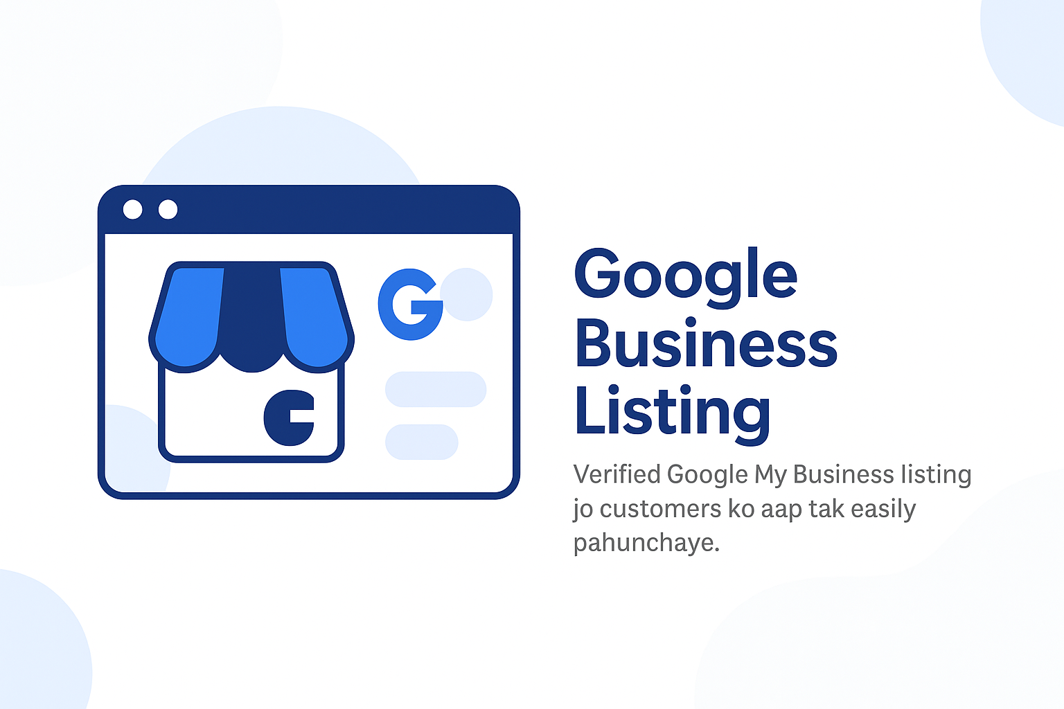 google my business listing services by digitlogy